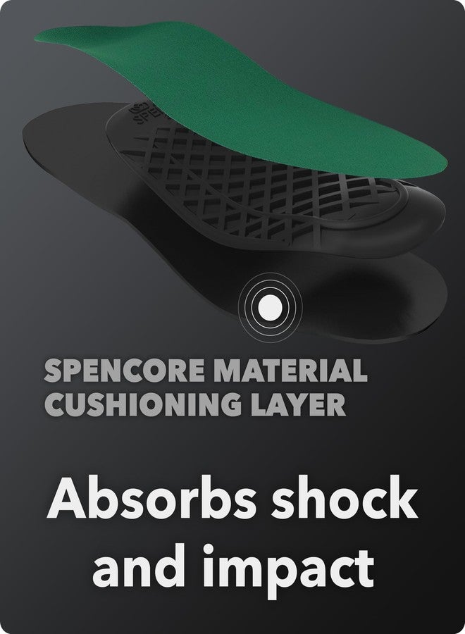 Spenco Rx Arch Support - Lightweight, Orthotic Shoe Inserts with 4-Way Stretch Fabric & SpenCore Layer for Shock Absorption, Odor Control & All-Day Comfort & Stability - Fits Most Shoes - Image 3